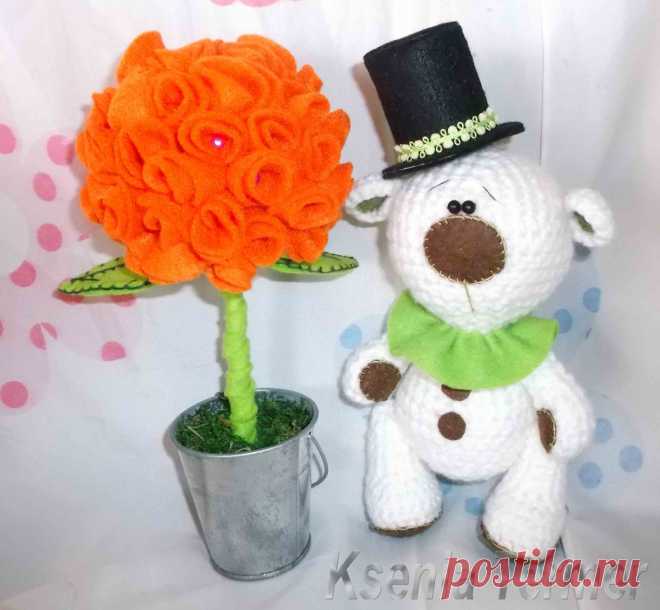 Небольшой мастер-класс мишки