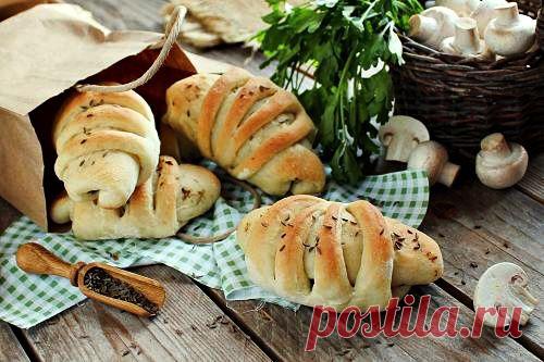 Постные пирожки с грибами / Болталка / Кулинария