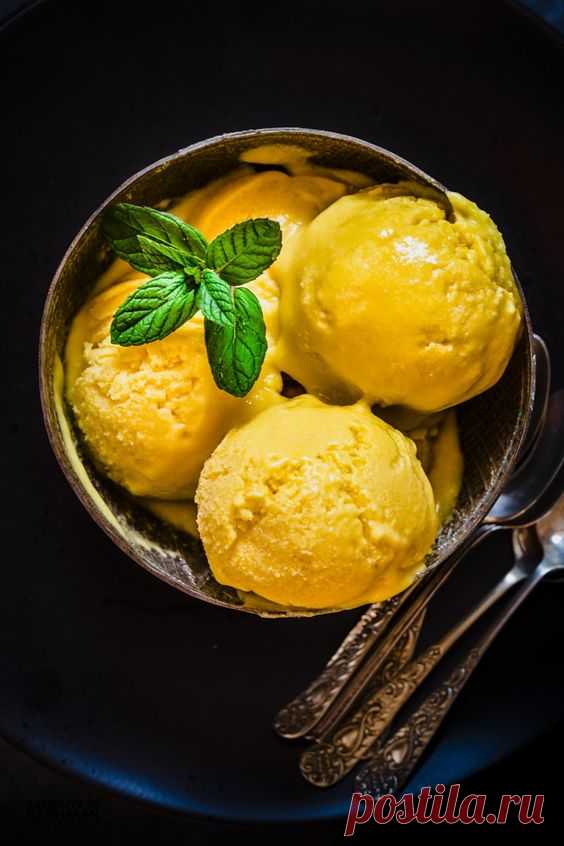 Просмотры (12) · 10 минут · Vegetarian Gluten free · Порций: 6 · This Mango Ice cream combines just 3 ingredients together to bring together creamy delicious flavors.
