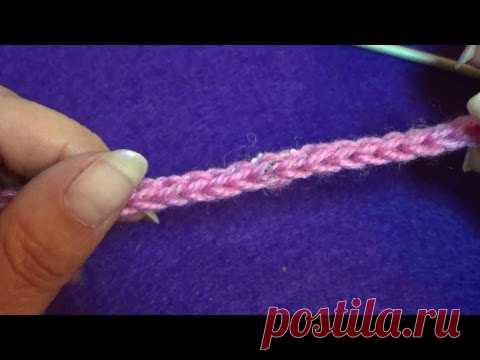 Вяжем квадратный шнурок