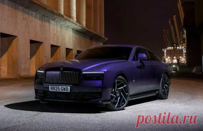 Rolls-Royce Spectre Black Badge 2025: самый мощный в истории электрический седан