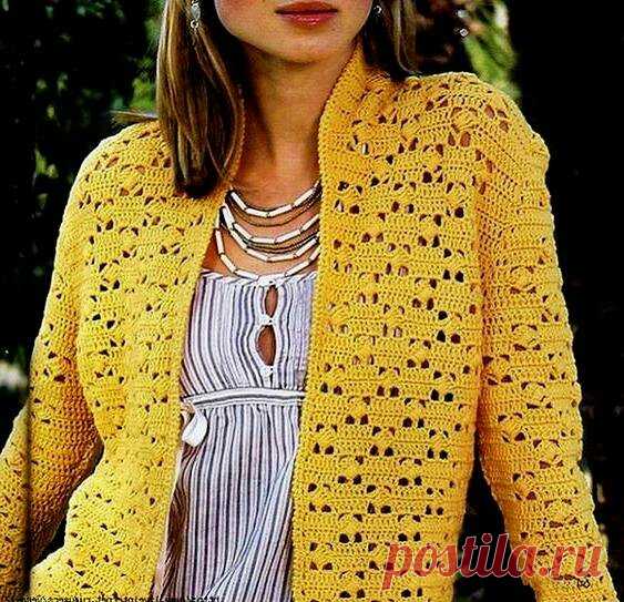 Летние нежные жакеты - вяжем крючком | Левреткоман-оч.умелец | Яндекс Дзен
