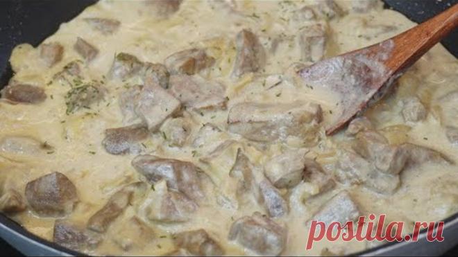 Шикарный рецепт печени на сковороде (лучше рецепта я не знаю)