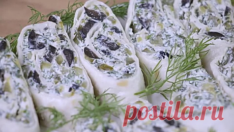 3 варианта быстрых и вкусных закусок из лаваша!