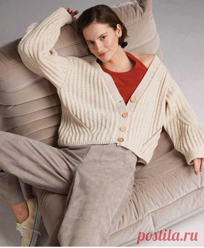 Huoleton Cardigan / Novita Disign Team