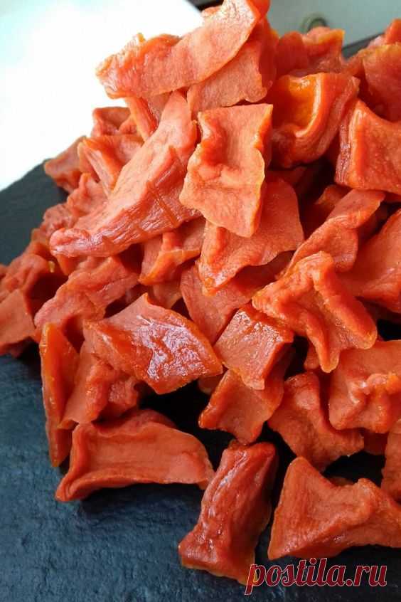 Вяленая тыква — на вкус точно как манго
