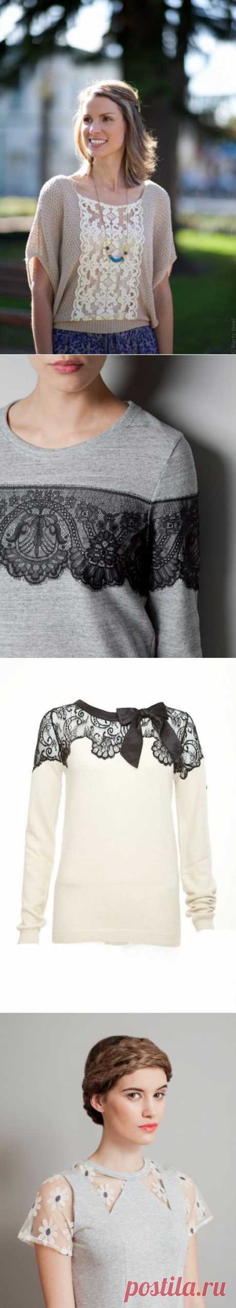 Используем кружево / Кружево / ВТОРАЯ УЛИЦА