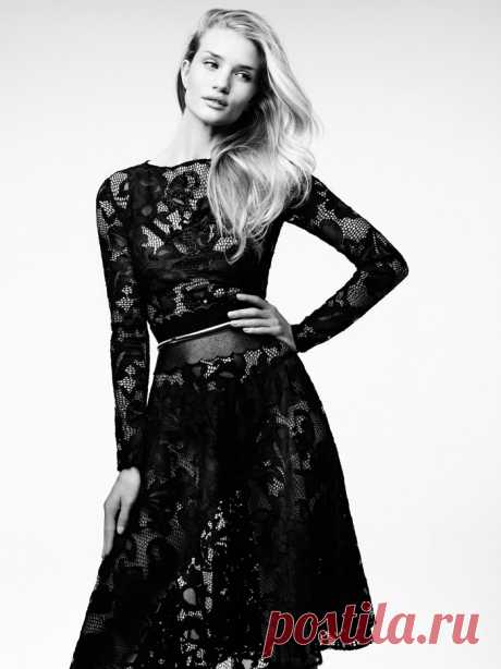 Рози Хантингтон-Уайтли (Rosie Huntington-Whiteley) в фотосессии Хорста Дикгердеса (Horst Diekgerdes) для журнала Vogue Turkey (август 2014)