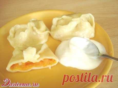 Манты с тыквой.Это вкусняшка!