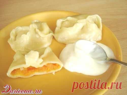 Манты с тыквой.Это вкусняшка!