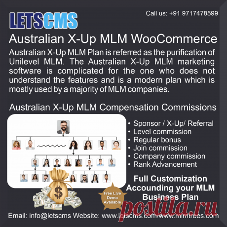 Australian X-Up MLM Software is a web-based software solution built on the Australian X-Up MLM plan to help MLM organizations better manage their customers and distributors and maintain high competitive standards in the face of changing market conditions.

Built with the latest technologies, Australian X-Up MLM Software, helps MLM companies leverage the full potential of the Australian X-Up MLM plan while staying compliant with the regulatory standards of the operating territories.