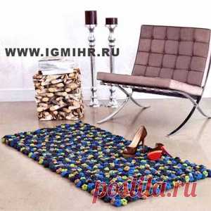 Коврик из бутончиков - МирТесен