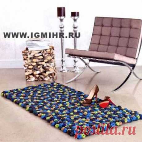 Коврик из бутончиков - МирТесен