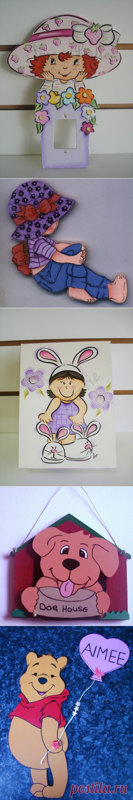 Выпиливаем и украшаем детскую..