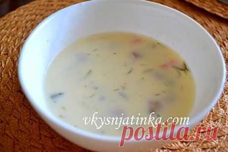 Сырный суп с куриными сердечками - рецепт с фото