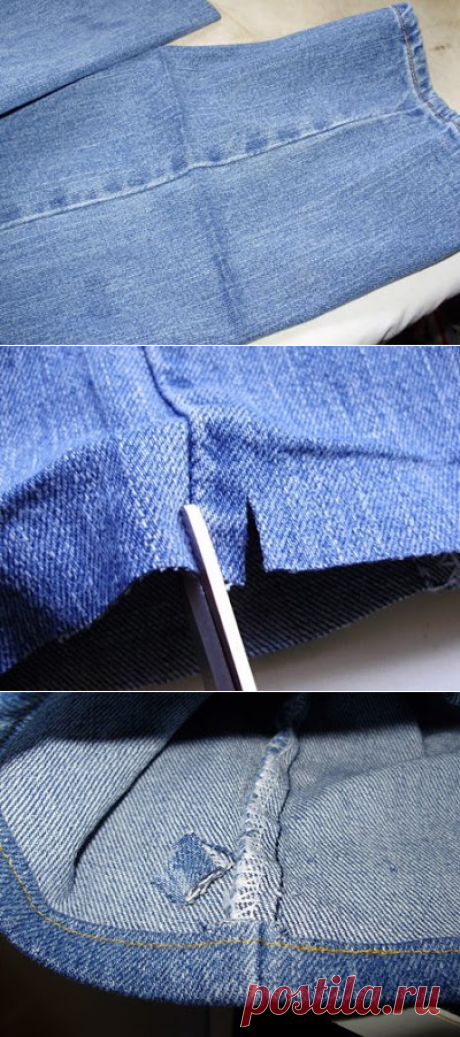 Одеяло, Knit, Run, Шьют: Учебное пособие - подшивать джинсы - метод Quilters