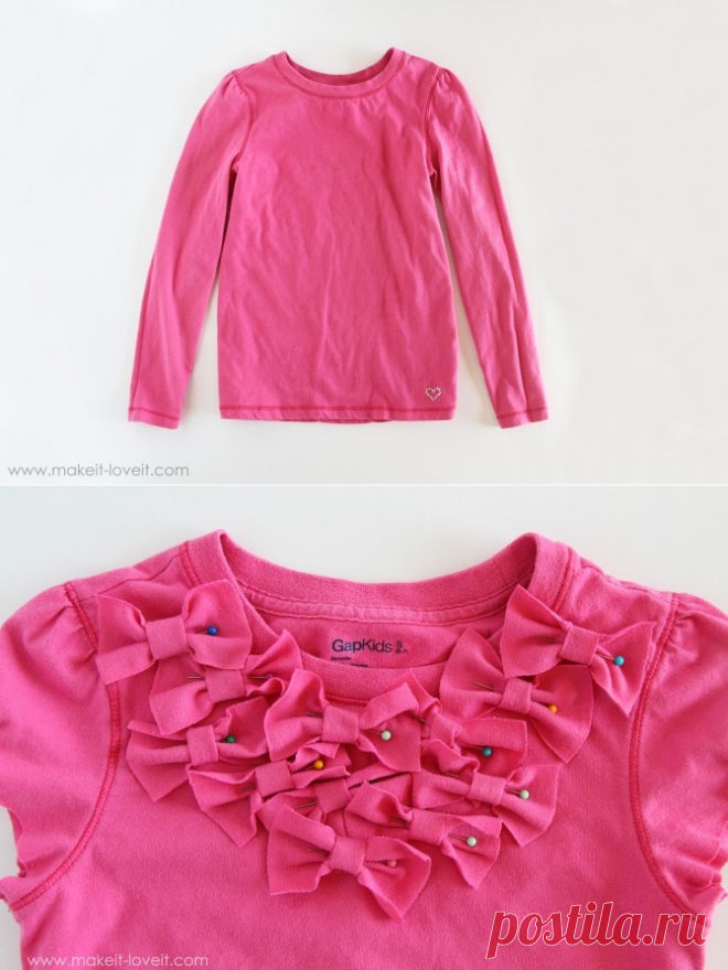 Переделка детской тишотки (Diy) / Для детей / ВТОРАЯ УЛИЦА