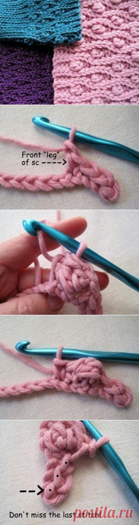 Узор «резинка с ягодками»