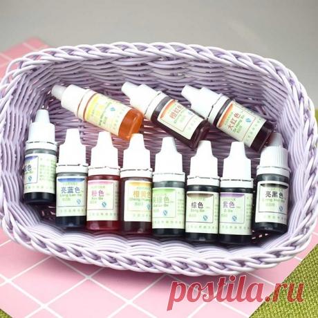 2018 красящий пигмент слизь Кристалл грязи УФ смолы окрашивание воды масла двойной Применение пигмент DIY Craft DC112 купить на AliExpress