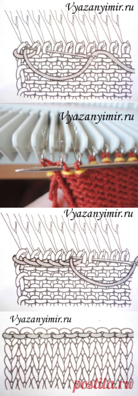 Метод обратного стежка в машинном вязании. | Вязаный Мир. Knit World.