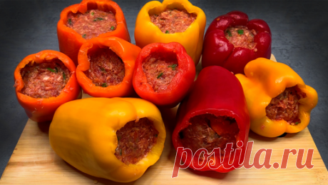 Два шефа на кухне | Фаршированные перцы с рисом больше не готовлю: отменный вариант начинки придаст неповторимый вкус