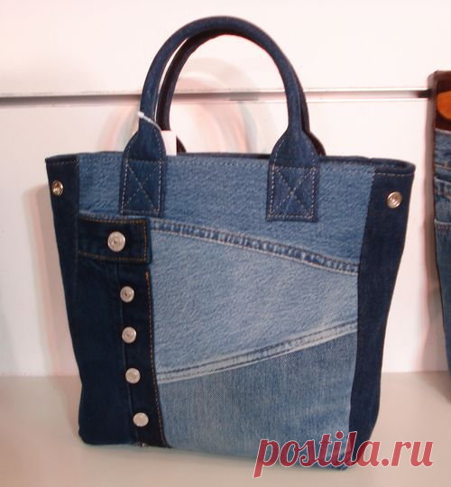 Сумки из джинсы. Вторая жизнь джинсовой ткани.