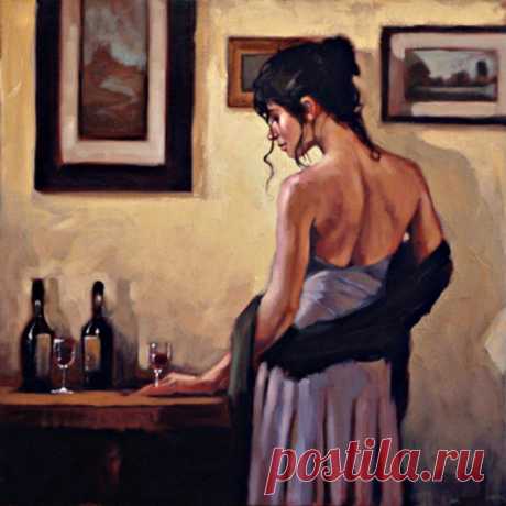 Как вы уже, наверное, догадались, Марка Спейна на создание картин вдохновляет музыка. Его картины - картины настроения, особой атмосферы, движения, он воспевает женственность, красоту, самое прекрасное.