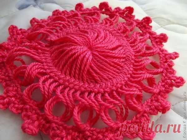 ОБЪЕМНЫЕ ЦВЕТЫ КРЮЧКОМ И НА ВИЛКЕ (Уроки и МК по ВЯЗАНИЮ) — Журнал Вдохновение Рукодельницы