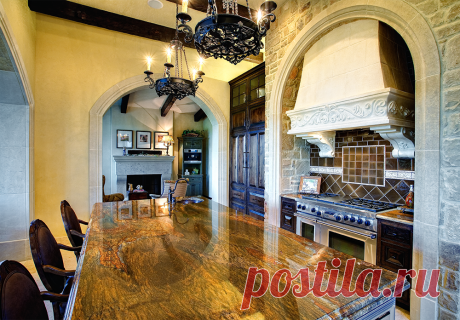 Stone Kitchen Interior Decoration Ideas - Small Design Ideas