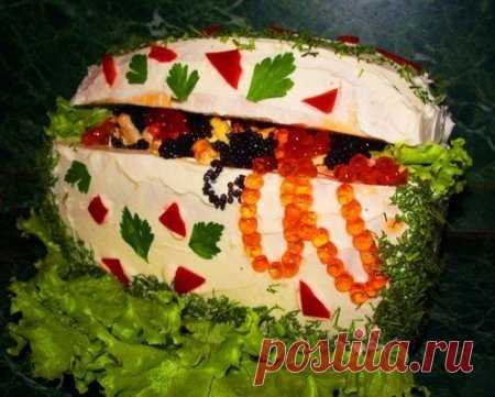 Салат из морепродуктов от Жрать.ру