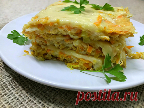 Открыла для себя новый рецепт из фарша и капусты.
