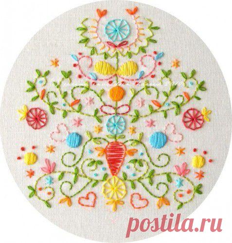даю себе обещание обязательно сделать такую же красивыю вышивку