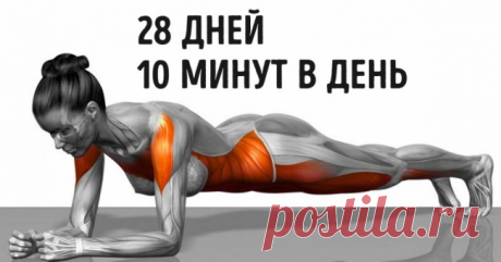 7 упражнений, которые преобразят ваше тело всего за 4 недели