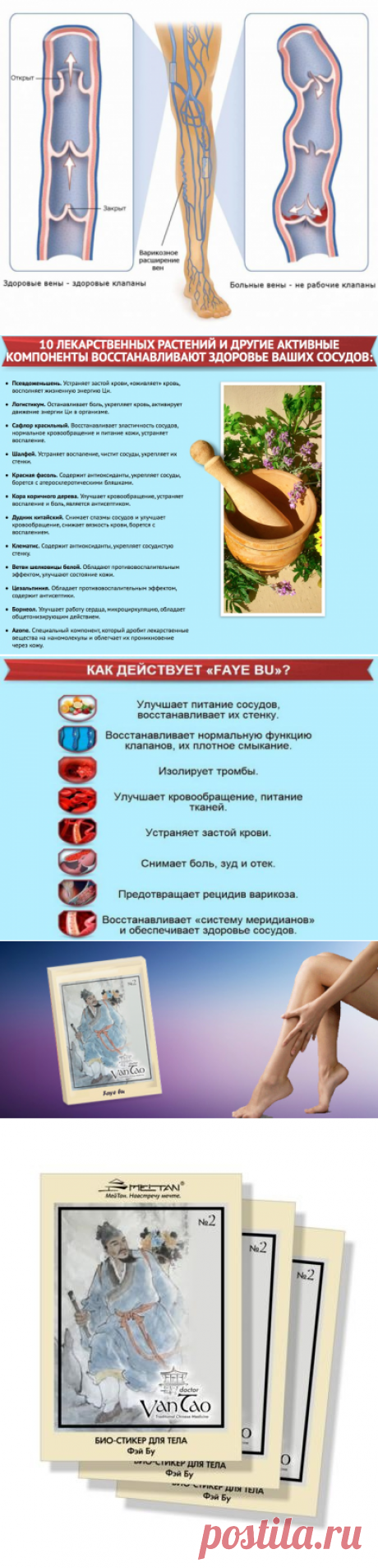 «Faye Bu» — пластырь от варикоза и васкулита: отзывы