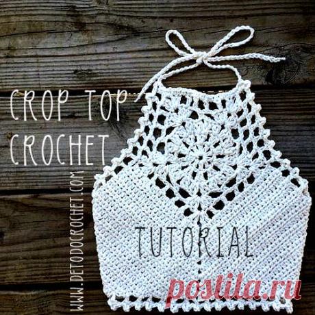 Cómo Tejer un Crop Top a Crochet / Tutorial en video | Todo crochet