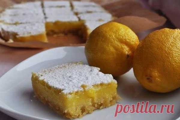 Лимонные пирожные — Женская страничка