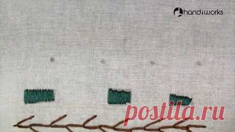 Hand Embroidery for Beginners - Part 2 - 10 Basic Stitches - HandiWorks #52