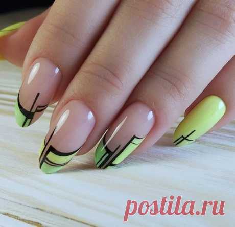 Креативные варианты французского маникюра — Нескучно