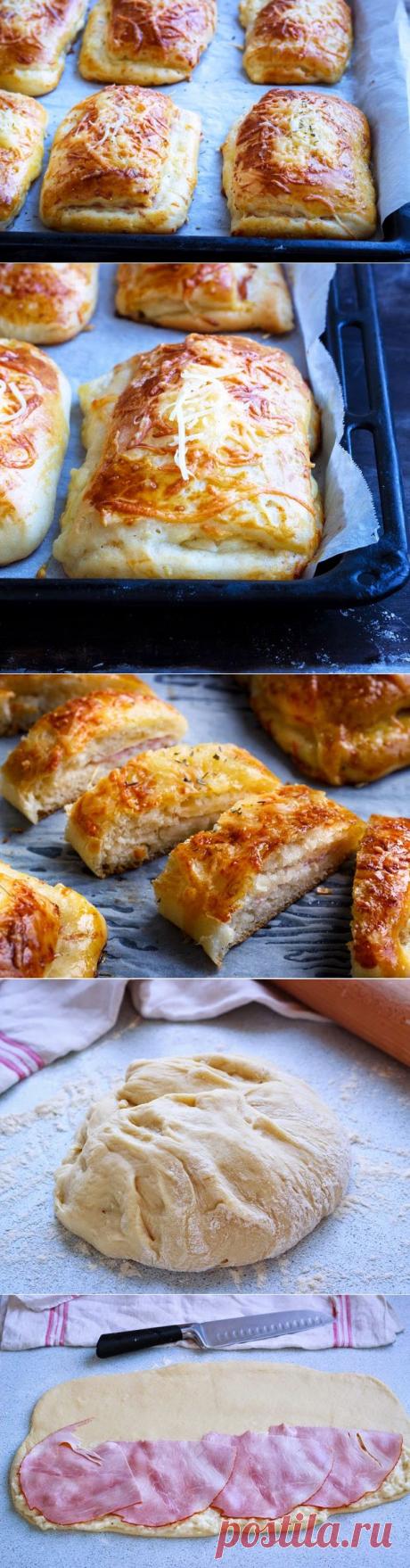 Бриошь с сыром и ветчиной - Простые рецепты Овкусе.ру