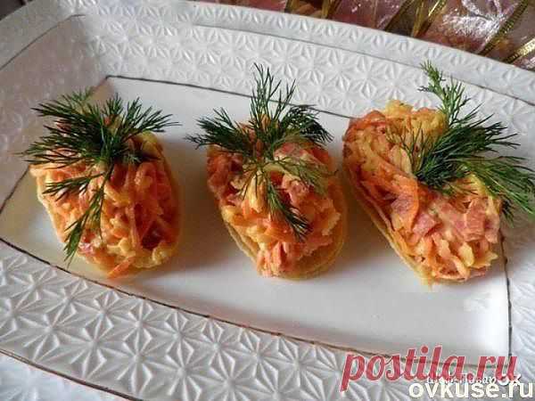Закуска на чипсах "Сытная" - Простые рецепты Овкусе.ру