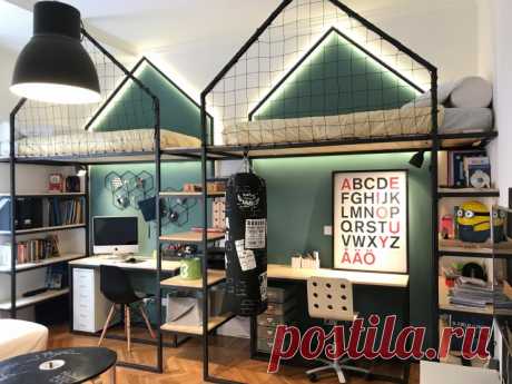 LOFT BEDS FOR MY BOYS | Mommo Design