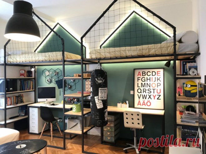 LOFT BEDS FOR MY BOYS | Mommo Design