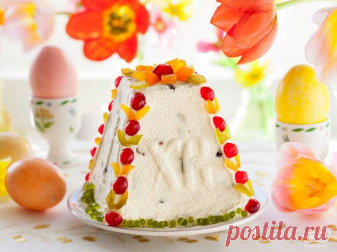 Творожная пасха без выпечки - рецепт с фото / Простые рецепты