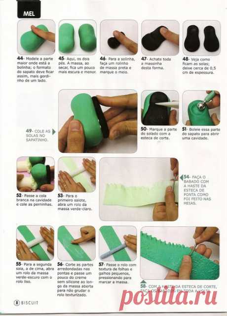 Лепка красивых кукол с фото