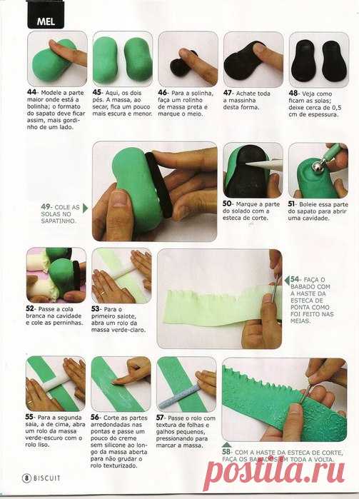 Лепка красивых кукол с фото