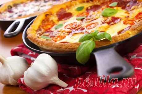 20 рецептов быстрой пиццы на сковороде - Будет вкусно - 6 ноября - 43267419144 - Медиаплатформа МирТесен