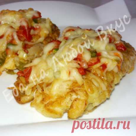 ОТБИВНЫЕ из курицы «под шубкой». УДАЧНЫЙ КЛЯР, который не отстает! рецепт с фото