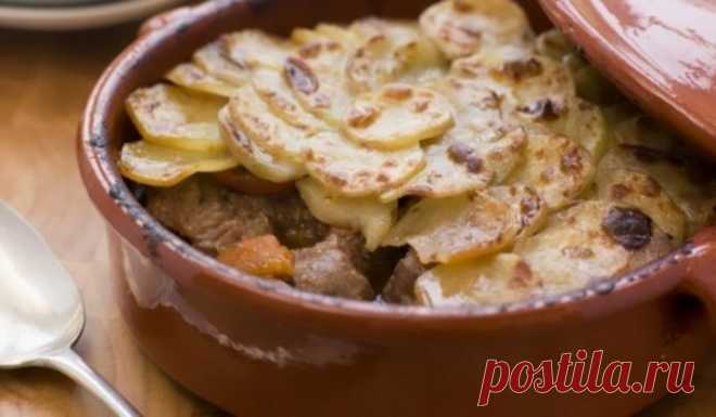 Говядина с картошкой в духовке — рецепт