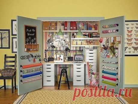 Рабочее место рукодельницы!
#portnishka #для_вдохновения