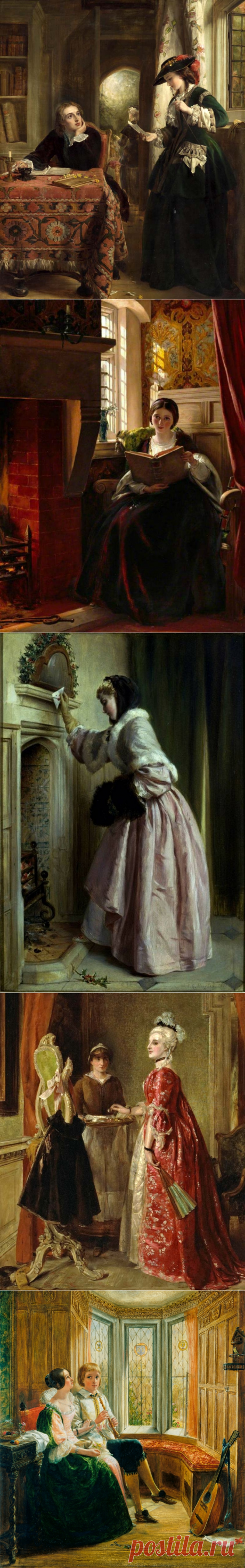 John Callcott Horsley (London 1817 – 1903) - английский академический художник жанра и исторических сцен, иллюстратор.